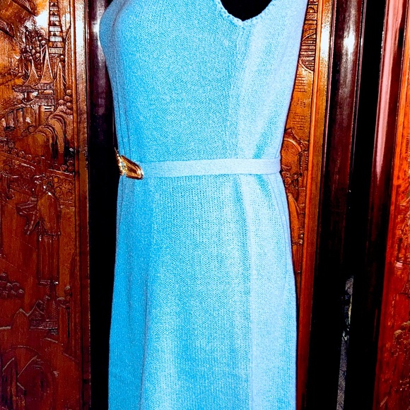 Vintage RARE!!! St John Saks Fifth Avenue Knit Dress set. SAMPLE - Picture 10 of 12